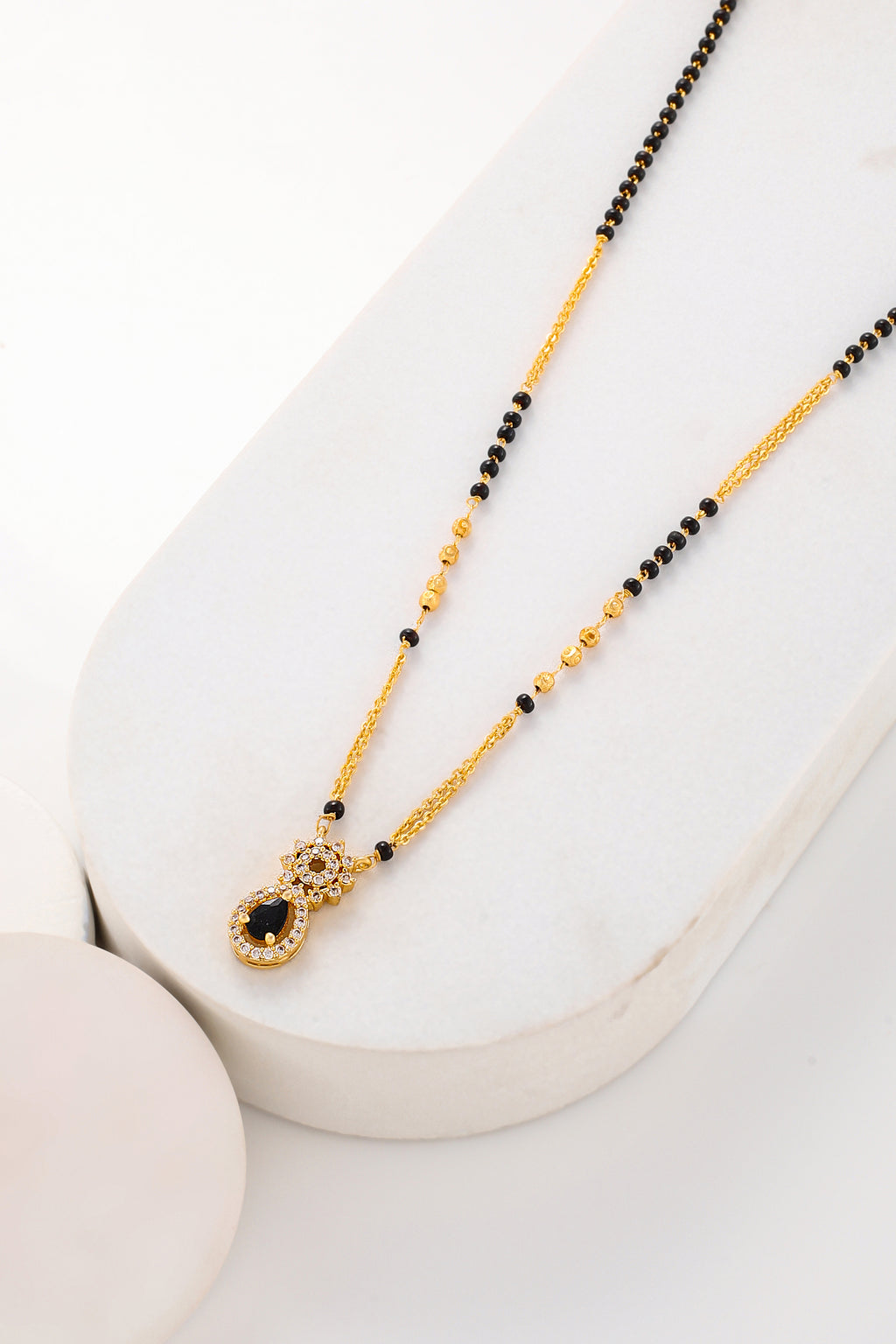 Genelia Black Gold Mangalsutra