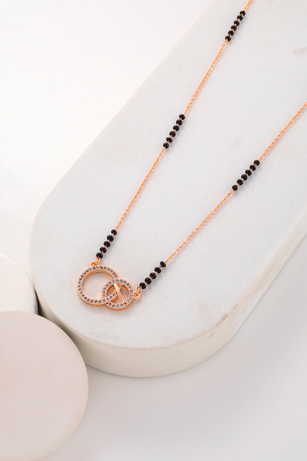 Mishika Rose Gold  Mangalsutra