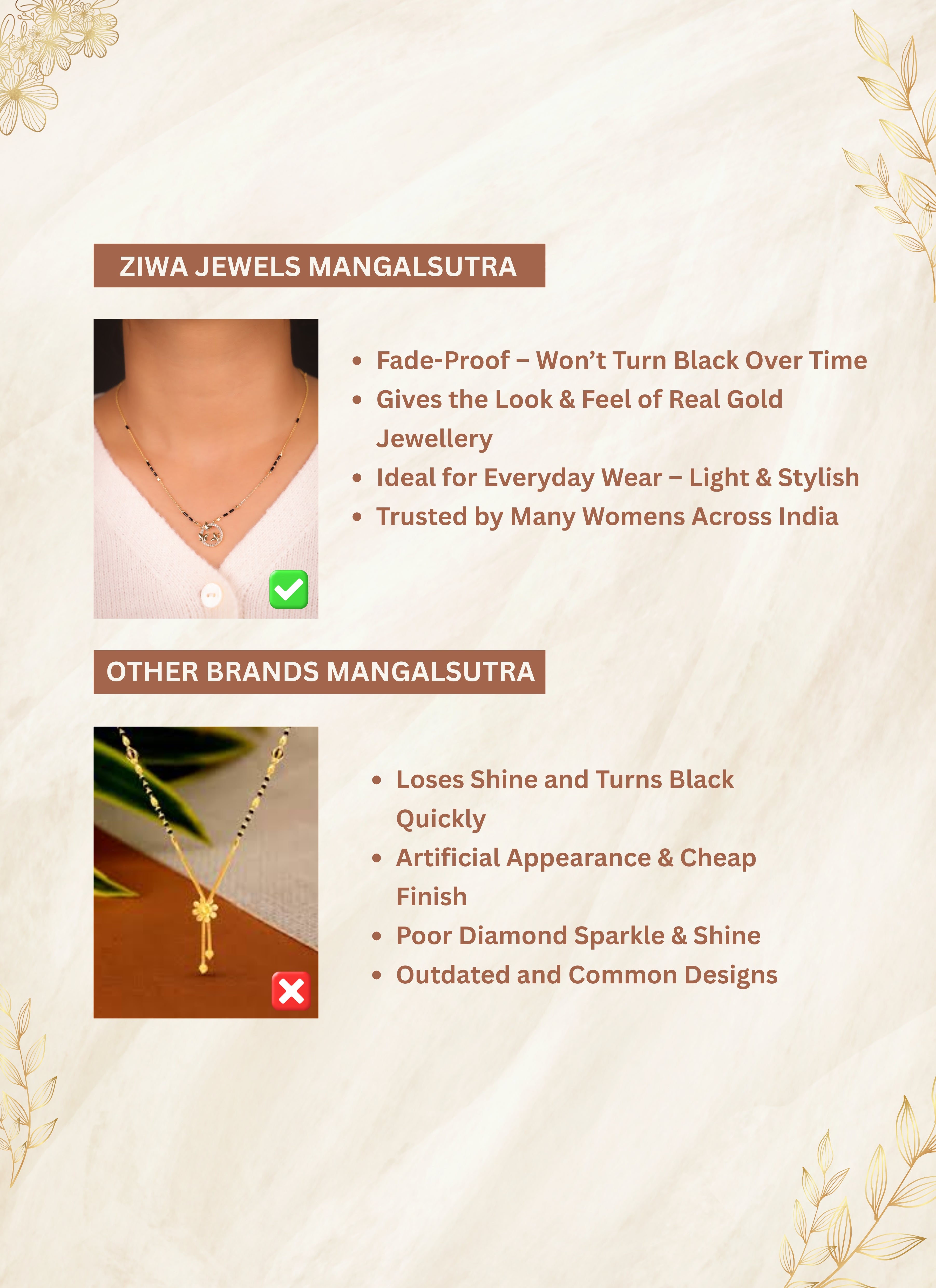 Deepika Gold mangalsutra
