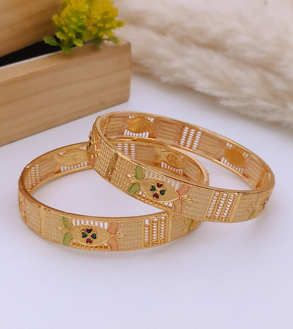 Meera Bangles ( Set of 2 )