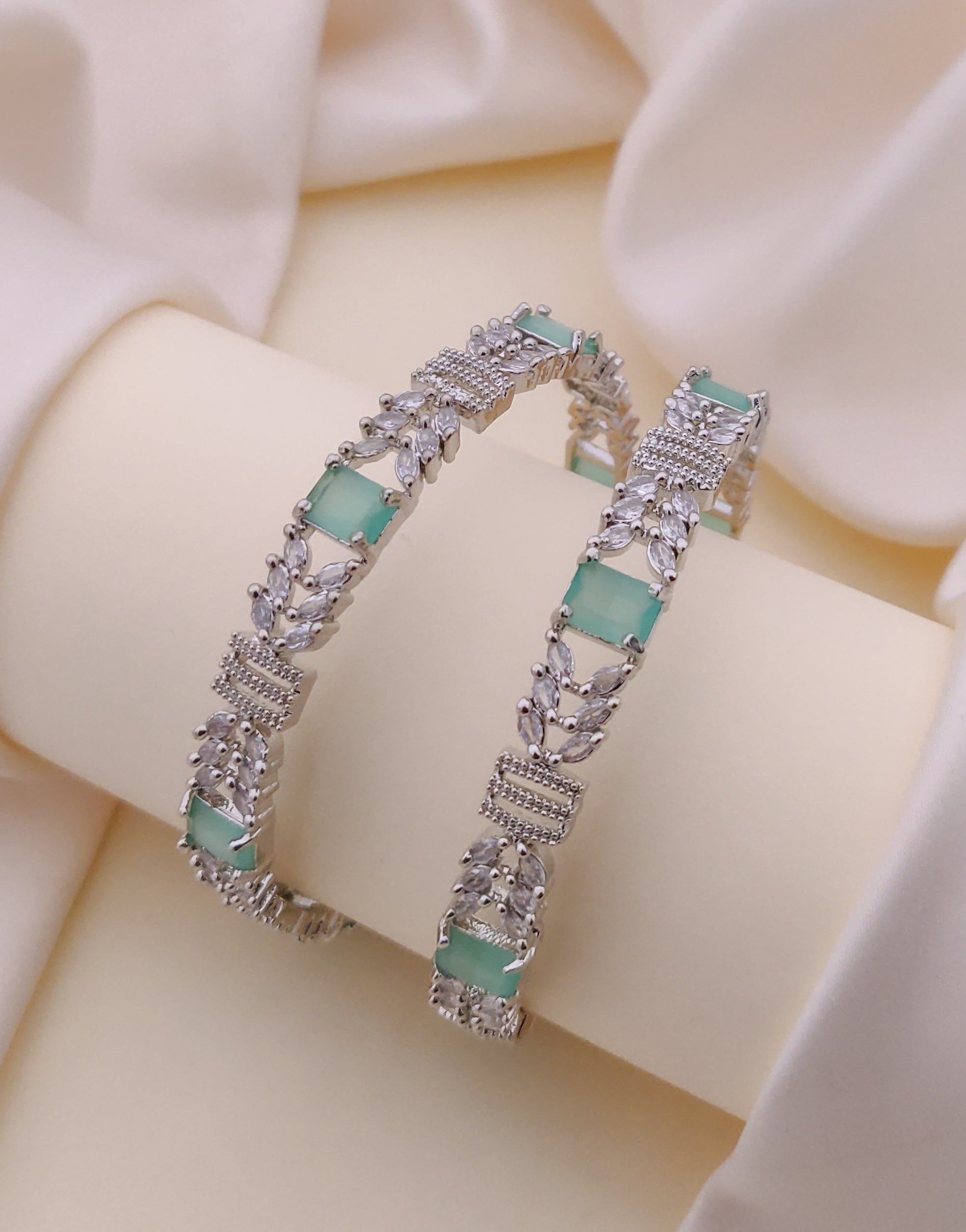 Nora American Diamond Bangle ( Set of 2 )