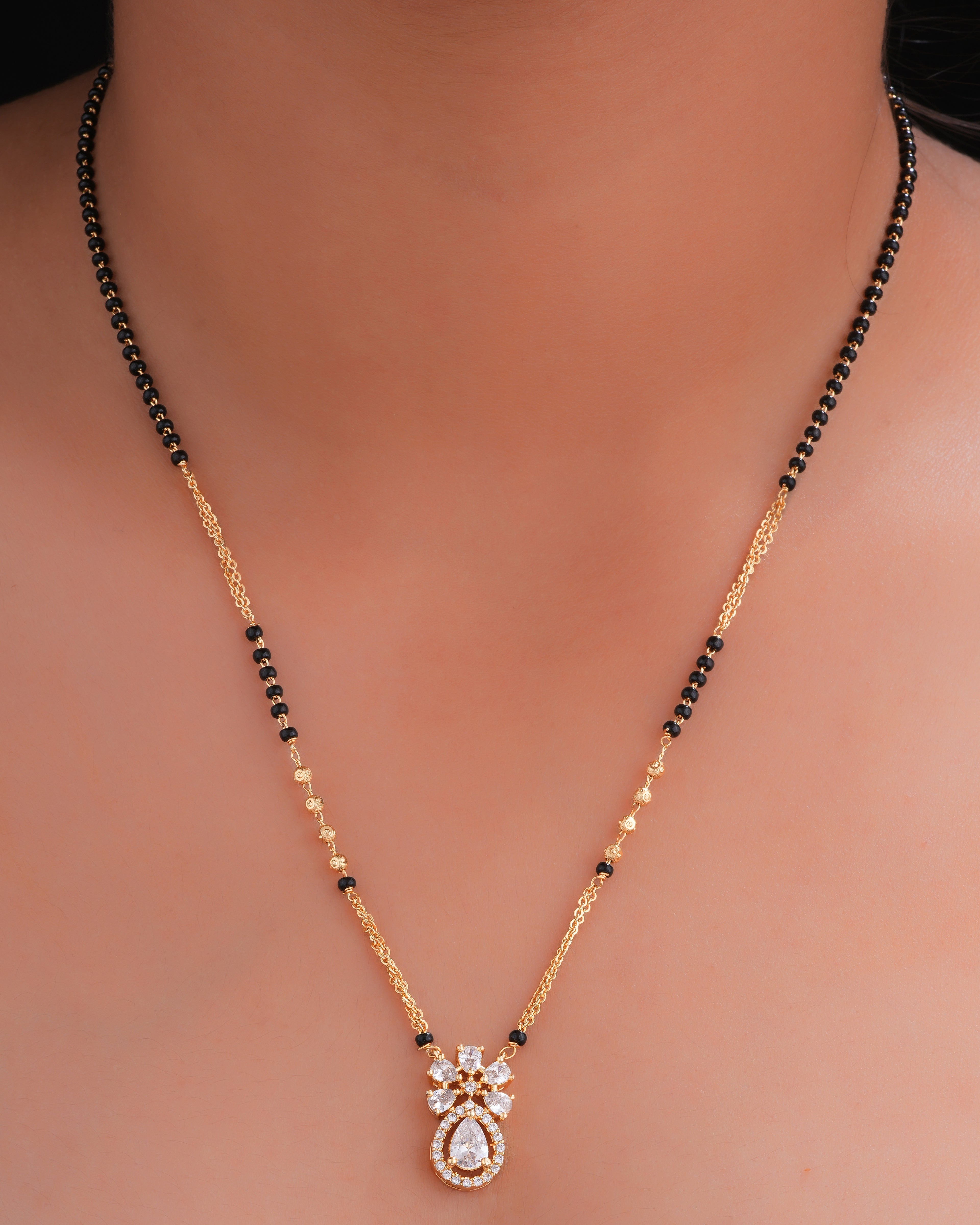 Madhuri Mangalsutra White