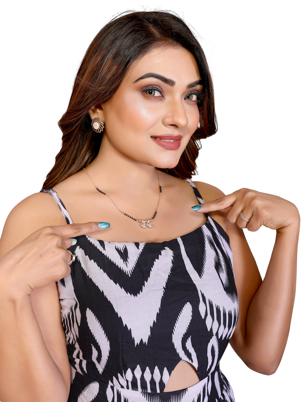 Mandakini Rose Gold Mangalsutra